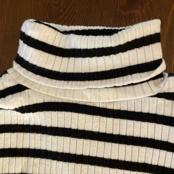 Zara Striped Turtle neck for girls size 9-10 - Picture 4 of 6